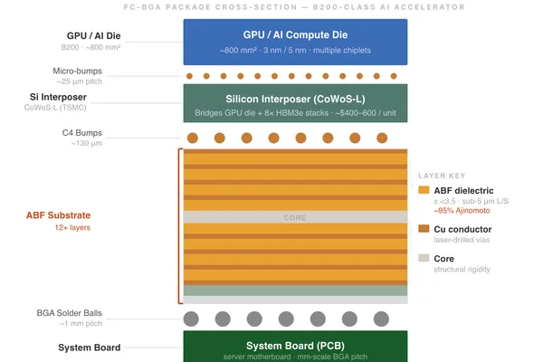 FC-BGA Substrates & ABF: Process, Supply Constraints, and AI Market Drivers